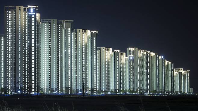 인천 송도. 김성룡 기자