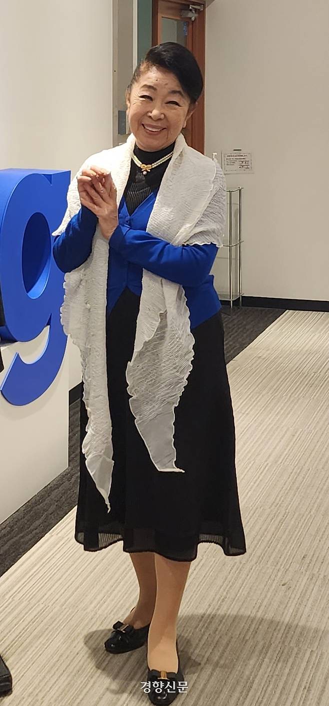 곤노 유리 대표. 윤희일 선임기자