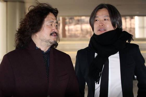 김어준씨와 주진우씨. 연합뉴스