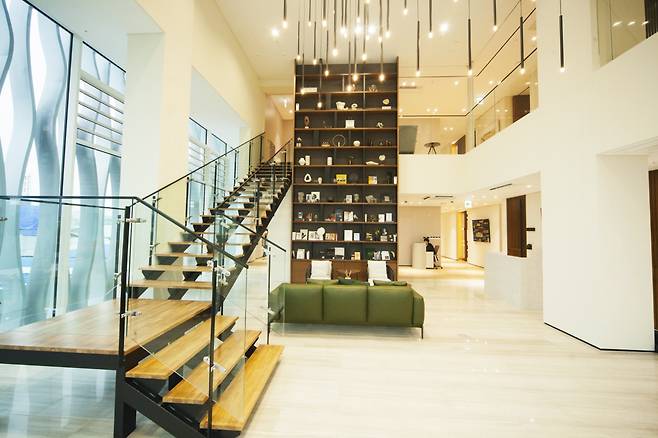 Inside KB Financial Group’s premium private banking branch in Apgujeong, Gangnam-gu, Seoul (KB Financial Group)