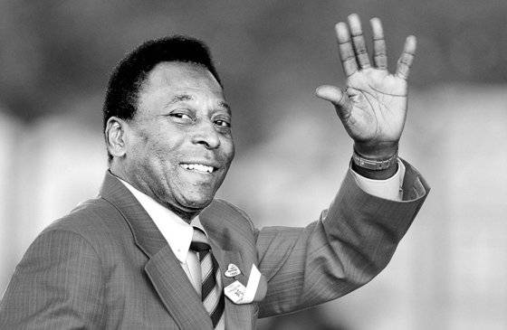 대장암 투병 끝에 별세한 '축구황제' 펠레. AFP=연합뉴스