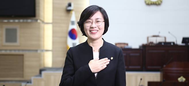 ▲ 설혜영 전 용산구의원 용산구의회