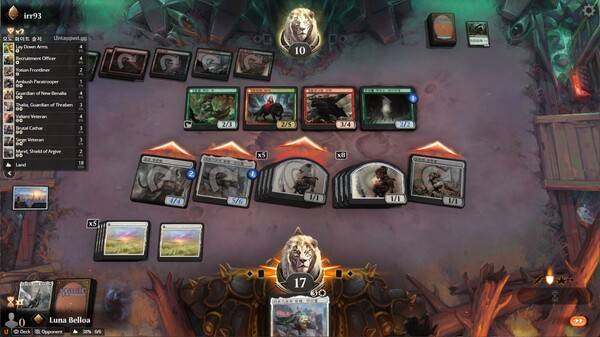 백색 덱은 인해전술로 밀어 붙이는 것이 특징이다