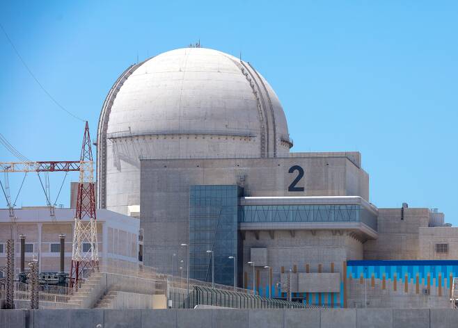 UAE 바라카 원전 2호기./뉴스1