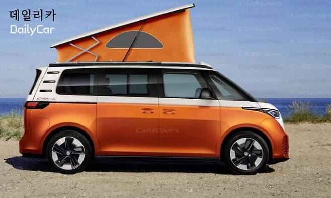 폭스바겐 ID. 캘리포니아 예상 렌더링. (사진: 카스쿱스)