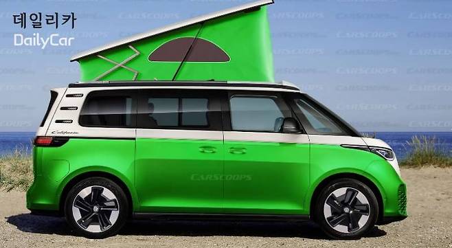 폭스바겐 ID. 캘리포니아 예상 렌더링. (사진: 카스쿱스)