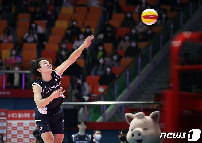 프로배구 선수 조재성은 최근 브로커를 통해 병역 면탈을 시도한 점을 인정하고 사과했다. 2022.1.23/뉴스1 ⓒ News1 이재명 기자