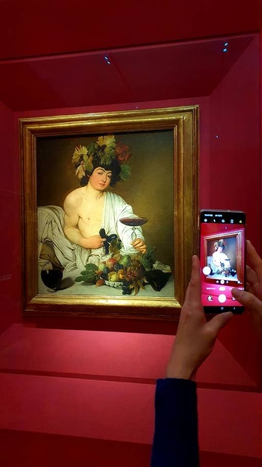 우피치 미술관 소장 카라바조 '바쿠스'