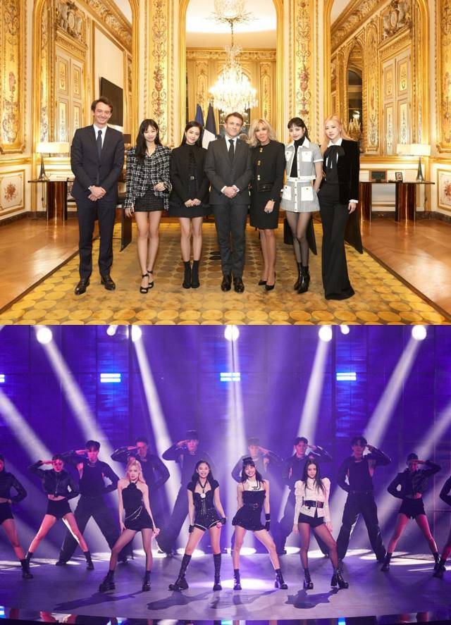 그룹 블랙핑크가 프랑스 영부인이 진행하는 자선 행사에 참여해 무대를 꾸몄다. /YG엔터테인먼트 제공