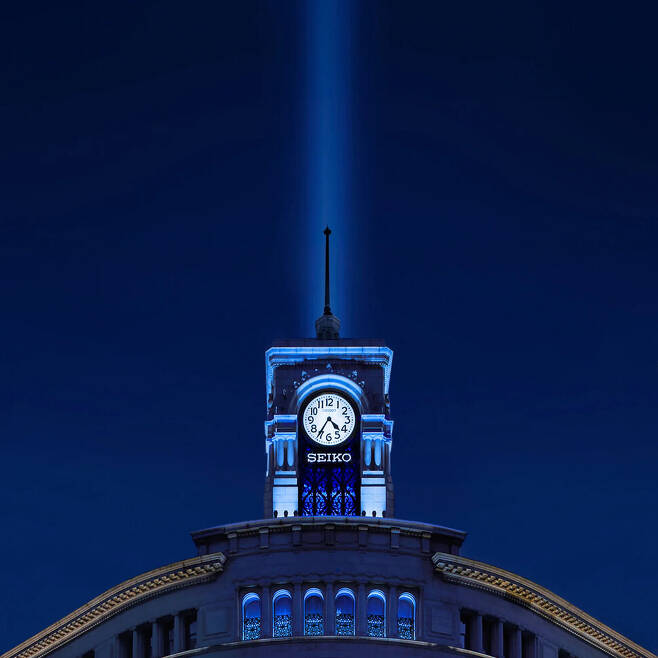 ❶긴자 세이코 시계탑. © Seiko Group