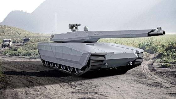 차세대 전차 상상도. 사진 현대로템