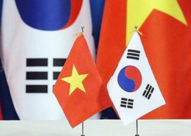 한국과 베트남 국기. VNA 캡처