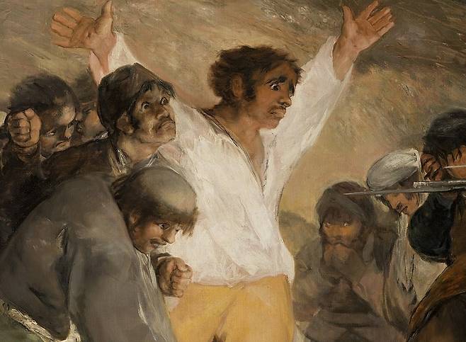 프란시스코 고야, 1808년 5월 3일(일부 확대)