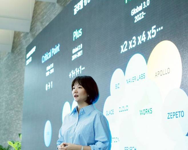 최수연 네이버 대표. (사진제공=네이버)