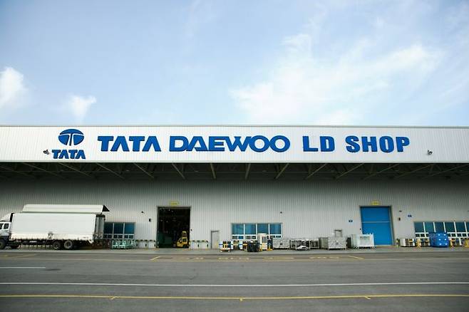 타타대우상용차 군산 LD 공장. ⓒ타타대우상용차