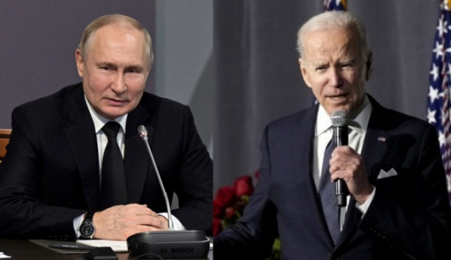▲푸틴 러시아 대통령(왼쪽)과 바이든 미국 대통령. ⓒAP=연합뉴스