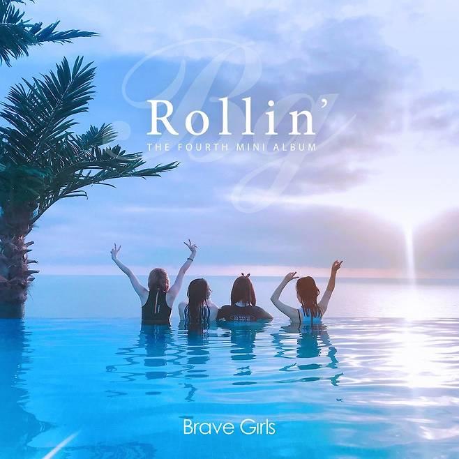 Cover image of Brave Girls' "Rollin'" (Brave Entertainment)