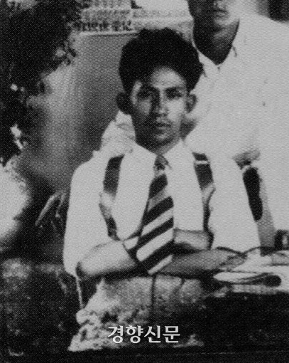 시인 이상. 경향신문 자료사진