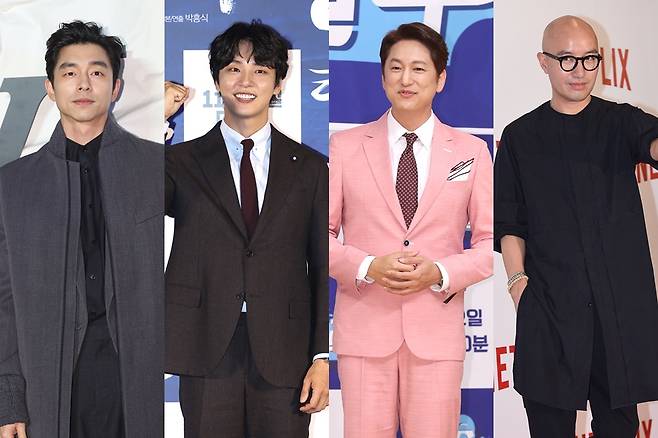 ▲ 공유, 윤시윤, 한석준, 홍석천(왼쪽부터). ⓒ곽혜미 기자 ⓒ스포티비뉴스DB