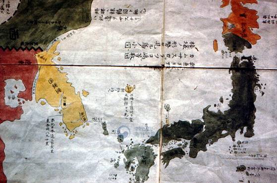 삼국접양지도(1785). 〈사진=국가기록원〉