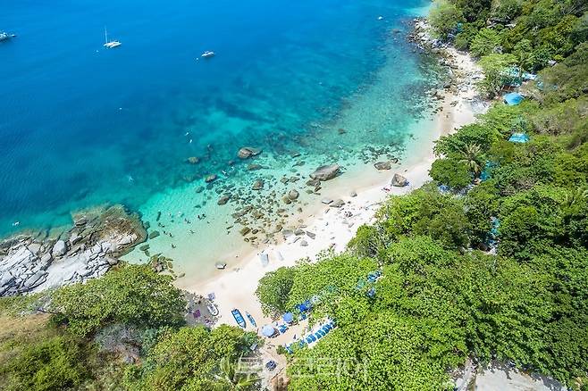 태국 푸켓의 아오쎈 해변