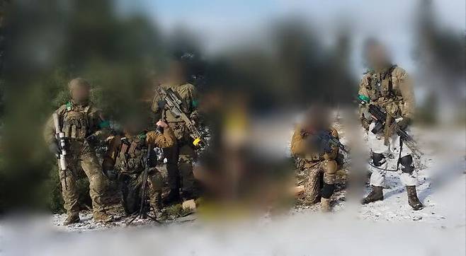 우크라이나 동부 전선에서 작전 중인 국제의용군 (사진=우크라이나 국토방위군 국제여단 소속 의용군 김 모 팀장 제공, 연합뉴스)