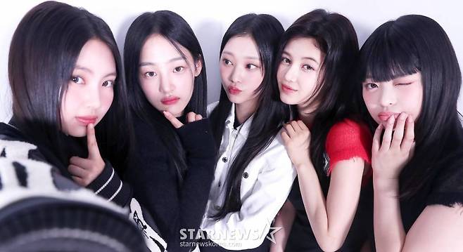 걸그룹 뉴진스(NewJeans, 민지 하니 다니엘 해린 혜인) /사진=김창현 기자 chmt@