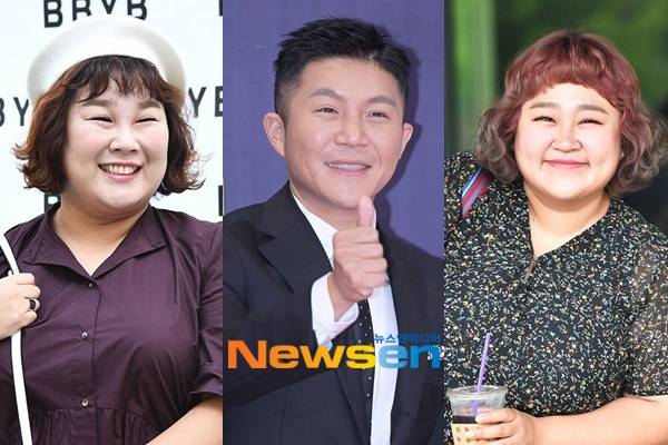 왼쪽부터 김민경, 조세호, 홍윤화(사진=뉴스엔DB)