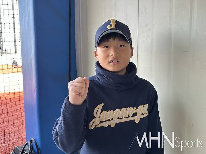 LG 트윈스 투수 이지강의 동생 이지호. (MHN스포츠 화성, 박연준 기자)