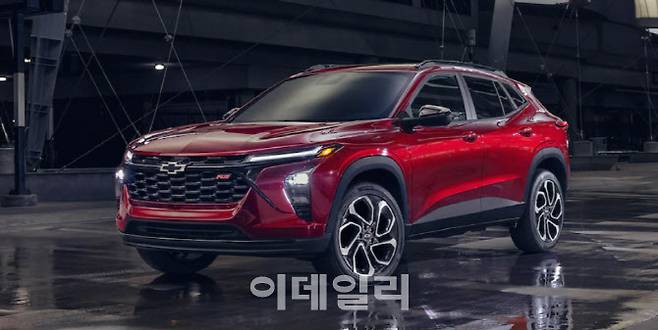 쉐보레 ‘트랙스 크로스오버(TRAX CROSSOVER)’ 북미 모델.(사진=GM 한국사업장)