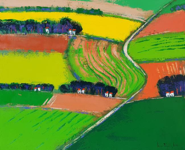 ‘Countryside -NOV11’, 72.7×60.6㎝, Oil on canvas, 2022.