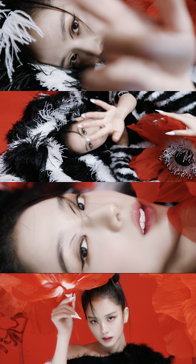 블랙핑크 지수의 첫 솔로 앨범 ‘ME’ 스틸컷. YG엔터테인먼트 제공