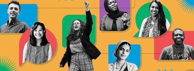 유엔이 지난 16일(현지 시각) 청년 기후 리더 7명을 기후변화 청년 자문단으로 지명했다./유엔