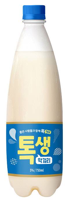 ㈜우리술의 '톡생막걸리' 제품 이미지. ㈜우리술 제공