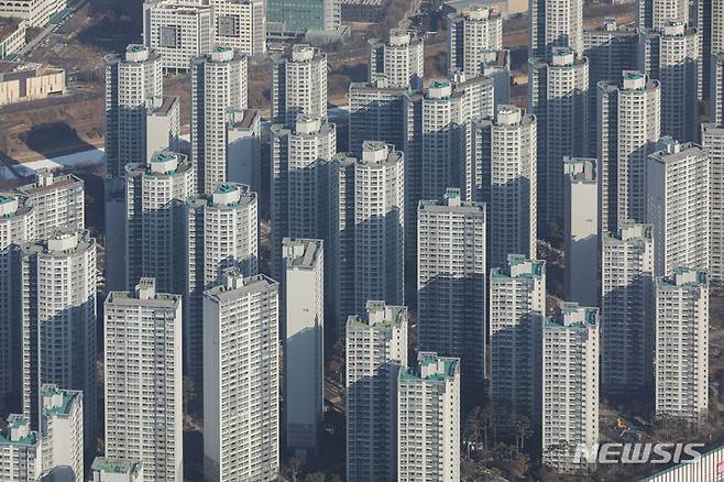서울시내 아파트 단지 모습. 뉴시스 자료사진.