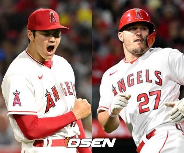 오타니 쇼헤이-마이크 트라웃 / OSEN DB