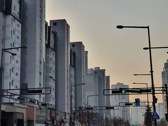 세종시 보람동의 아파트 단지 / 조선DB