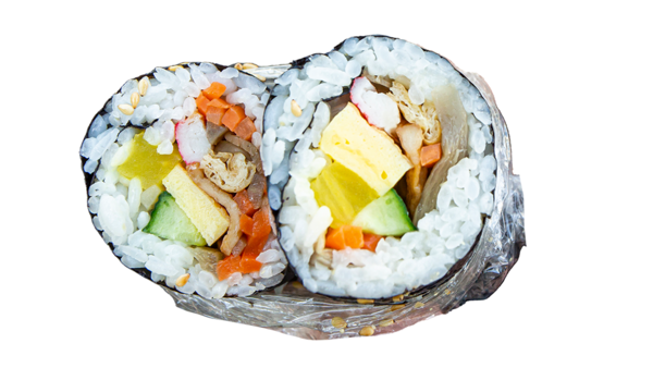 신가네 김밥. 새콤 달콤, 기본적인 맛인데, 상당히 중독성 있다.