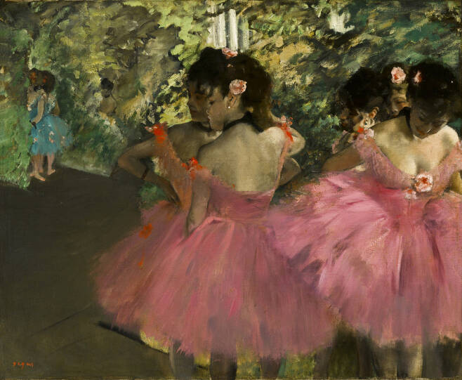 에드가 드가, Ballerinas in Pink