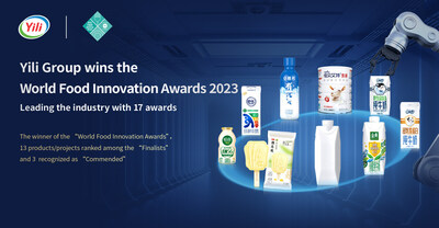 Yili Group Wins 17 World Food Innovation Awards (PRNewsfoto/Yili Group)