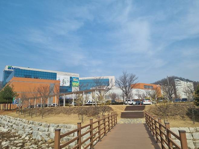 케이메디허브(대구경북첨단의료산업진흥재단) 전경. /대구=김양혁 기자