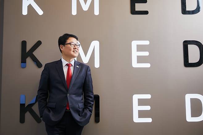 양진영 케이메디허브 이사장. /케이메디허브