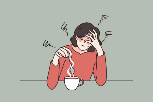 카페인이 함유된 커피를 과도하게 섭취하는 것은 몸에 좋을 리 없다. 게티이미지뱅크