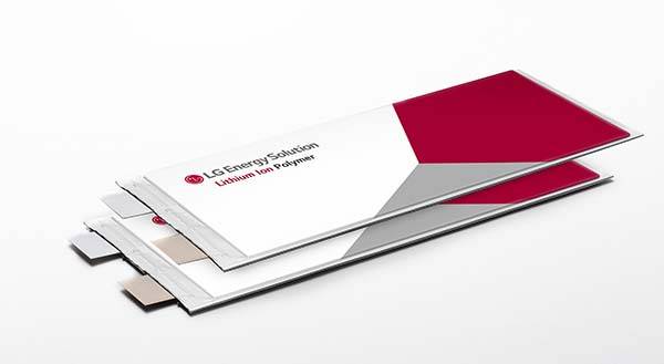 LG에너지솔루션의 파우치형 배터리 셀. 사진제공=LG에너지솔루션