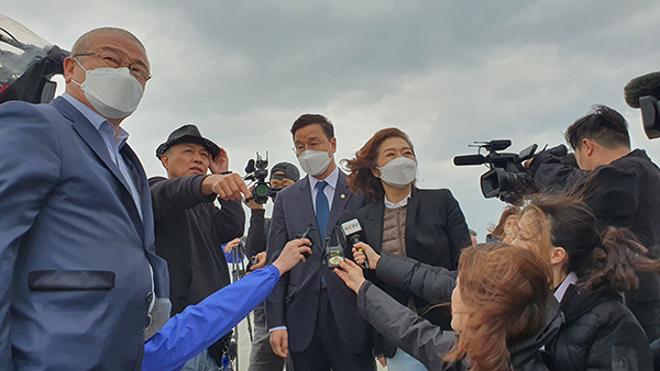 민주당 후쿠시마 원전 오염수 대책단, 후쿠시마 원전 오염현장 방문 [양이원영 의원실 제공]