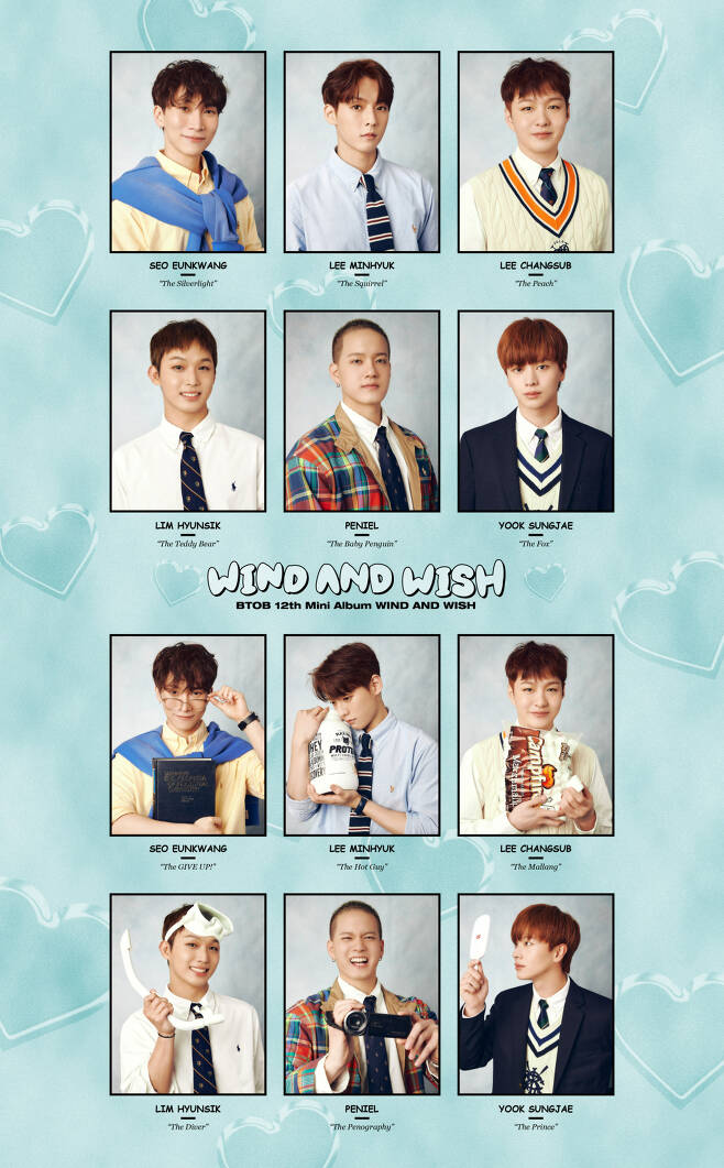 Cube Entertainment released the final Concepts Image CLOVER version of the mini 12th album WIND AND WISH (Braunwyn Windham-Burke and Wish) on the BtoB official SNS channel on the 27th.BtoB in the public image captures the eye with a classical yet vintage look and a bright smile and a pose filled with individuality.In particular, we used different props such as glasses, camcorders, and mirrors to maximize the serious and pleasant reversal mood, completing BtoBs Wit-rich Concepts Image.BtoB has received many love songs from K-pop fans with many hit songs and high-quality albums such as I miss you, I can not do without you, Beautiful and sick, and The Song.BtoBs twelfth mini-album WIND AND WISH (Braunwyn Windham-Burke and Wish) will be released on various online music sites on May 2 at 6 pm.