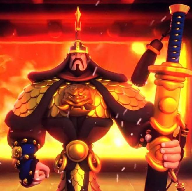 라이즈 오브 킹덤즈 내 이순신 장군. 릴리스 게임즈