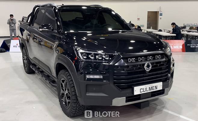 KG 모빌리티 렉스턴 스포츠 칸 쿨멘 (사진=조재환 기자)