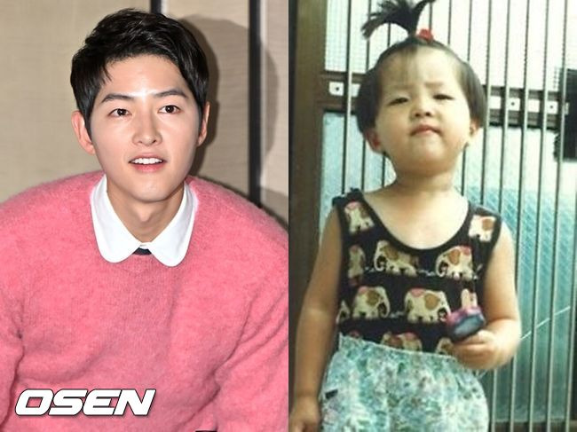 song joong ki childhood photos