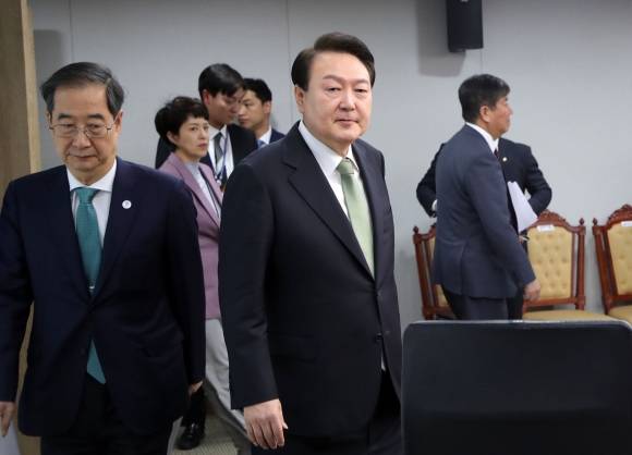 7일 한일 정상회담을 갖는 윤석열 대통령 - 윤석열 대통령이 7일 서울에서 기시다 후미오 일본 총리와 정상회담을 가질 예정이다. 연합뉴스